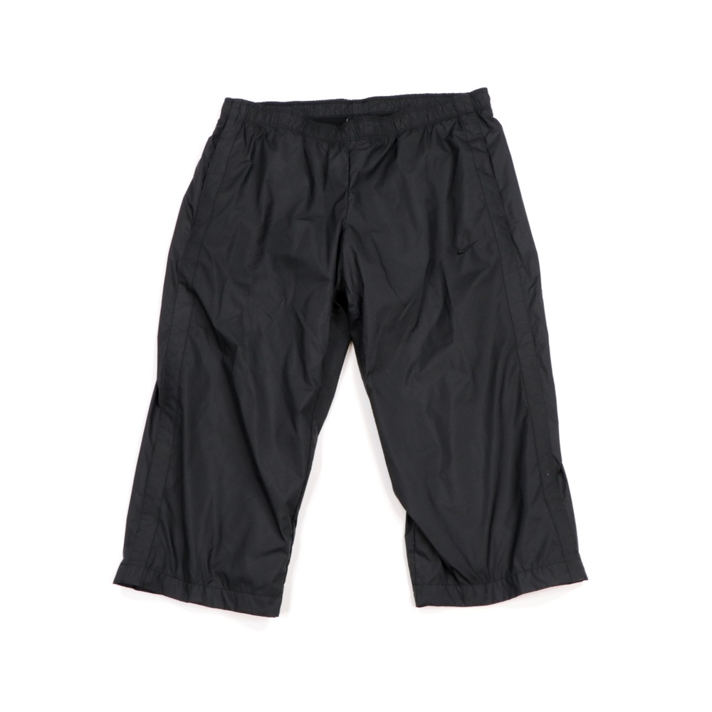 Nike Mini Swoosh Lined Running Capris Pants Black